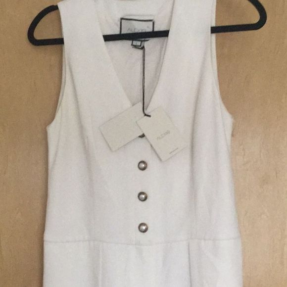 Alexis Moe V-Neck Button-Front Sleeveless Jumpsuit - Picture 4 of 9